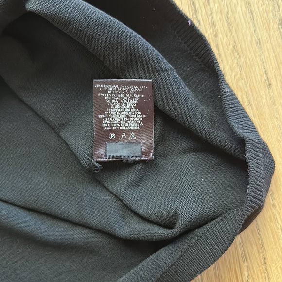 ♻️DONATED DEC. 2023♻️ 
Tibi Dry Loop Terry Baby Tee in Black size XS - Picture 7 of 7